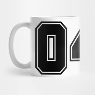 numbered design 042 Mug